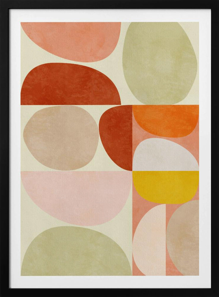 Pastellgeometri | Poster