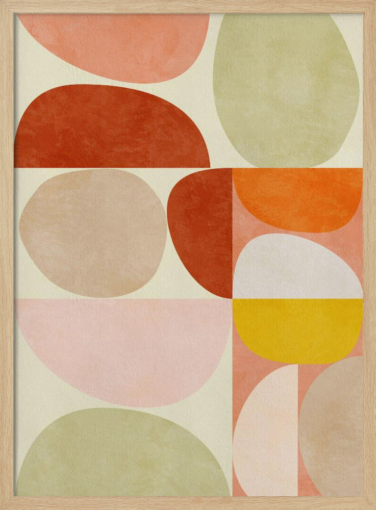 Pastellgeometri | Poster