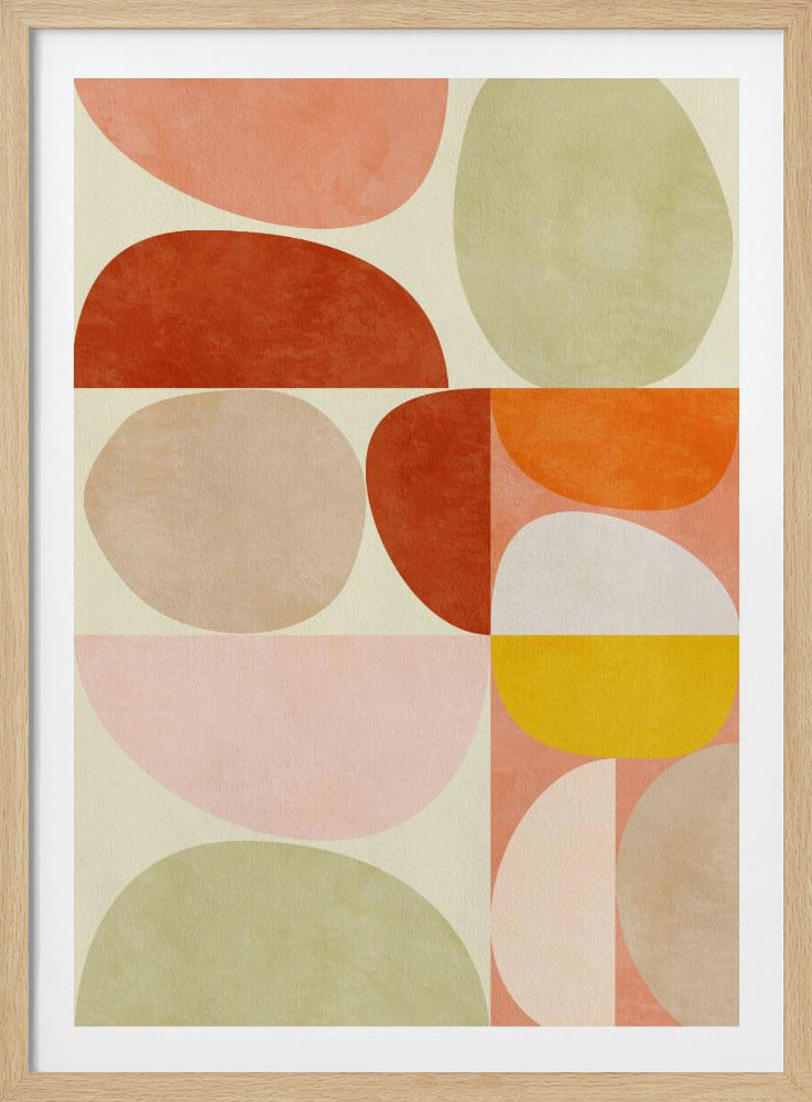 Pastellgeometri | Poster