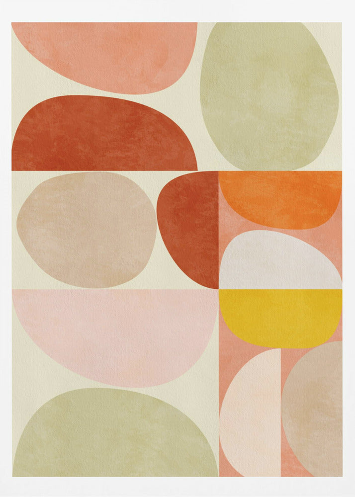 Pastellgeometri | Poster