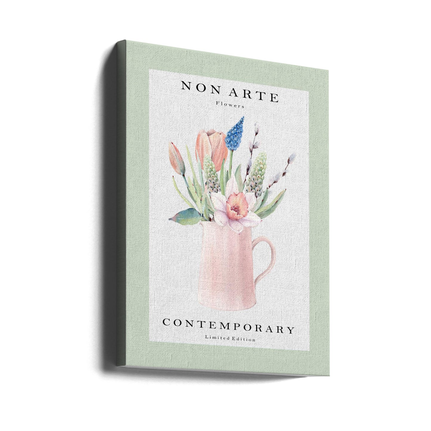 Non Arte Green flower vase | Canvas
