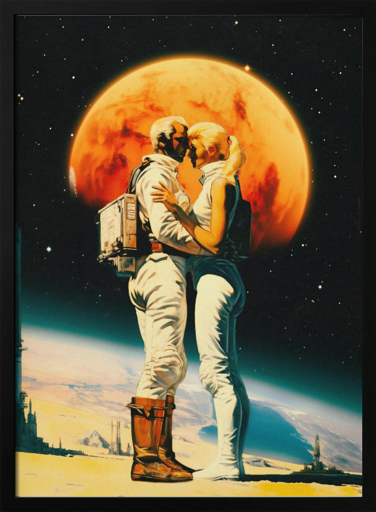 Amor intergaláctico | Posters - Impresiones de Arte