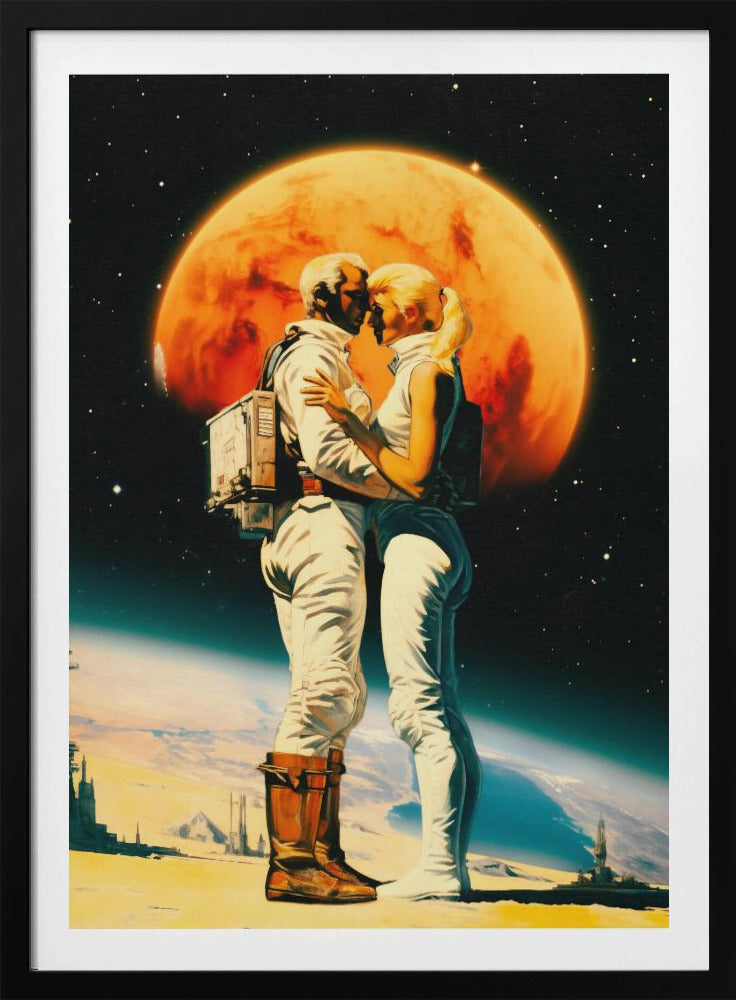 Amor intergaláctico | Posters - Impresiones de Arte