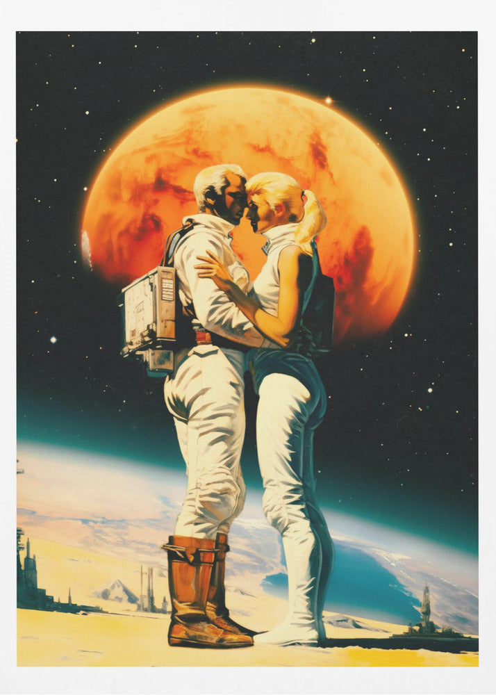 Amor intergaláctico | Posters - Impresiones de Arte