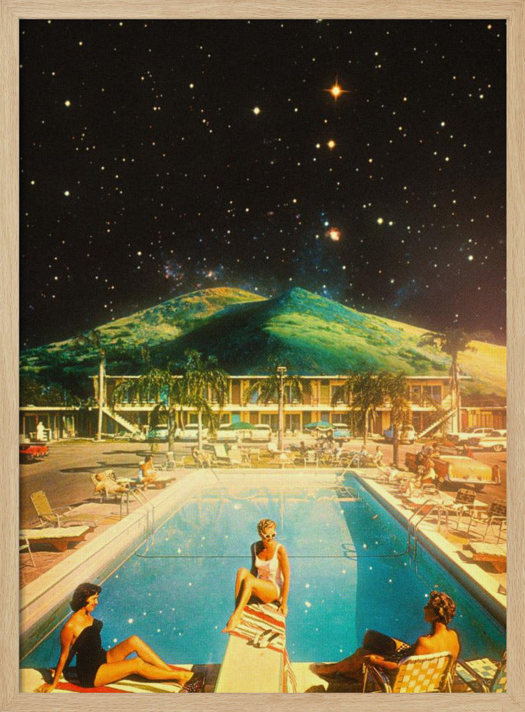 Piscina espacial | Posters - Impresiones de Arte