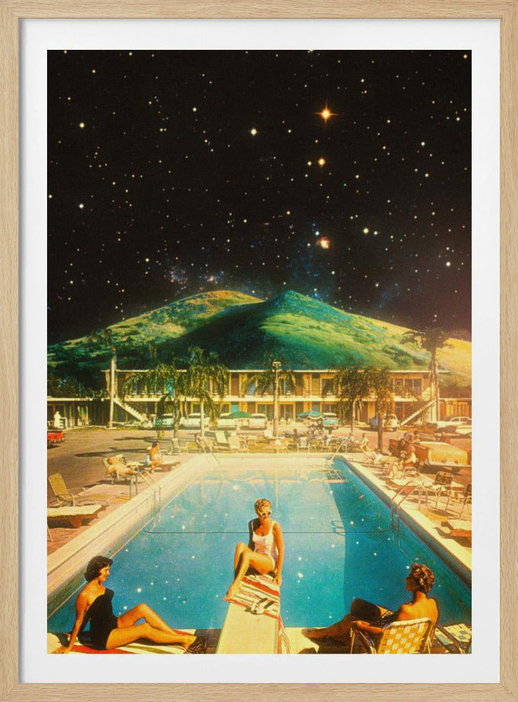 Piscina espacial | Posters - Impresiones de Arte