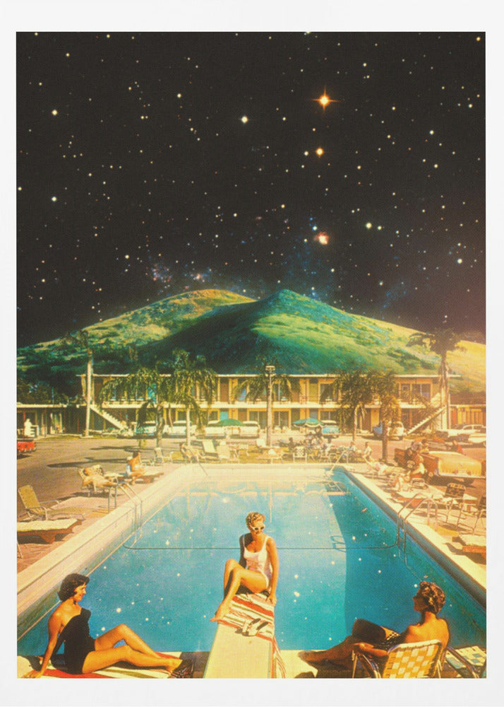 Piscina espacial | Posters - Impresiones de Arte