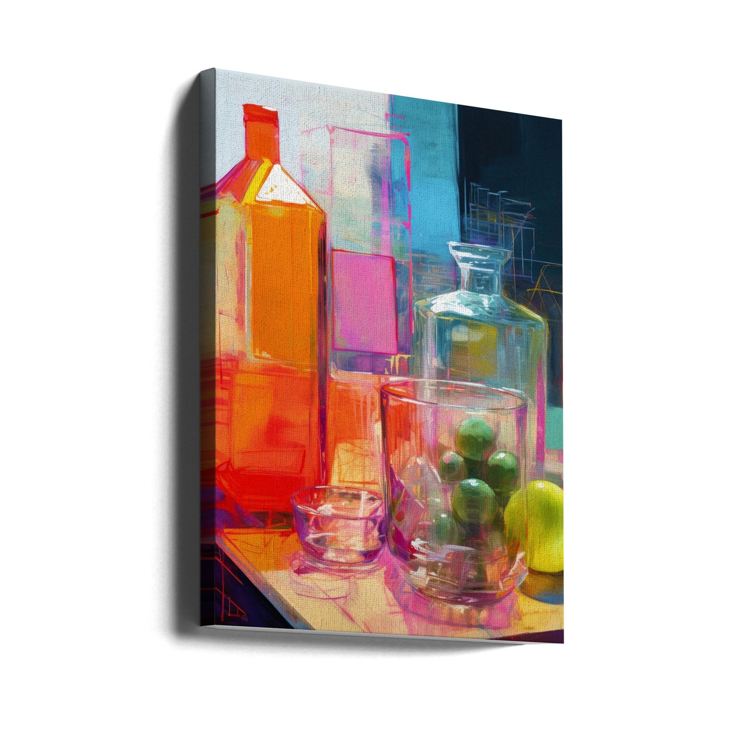 Neon Still Life No 2 | Canvas