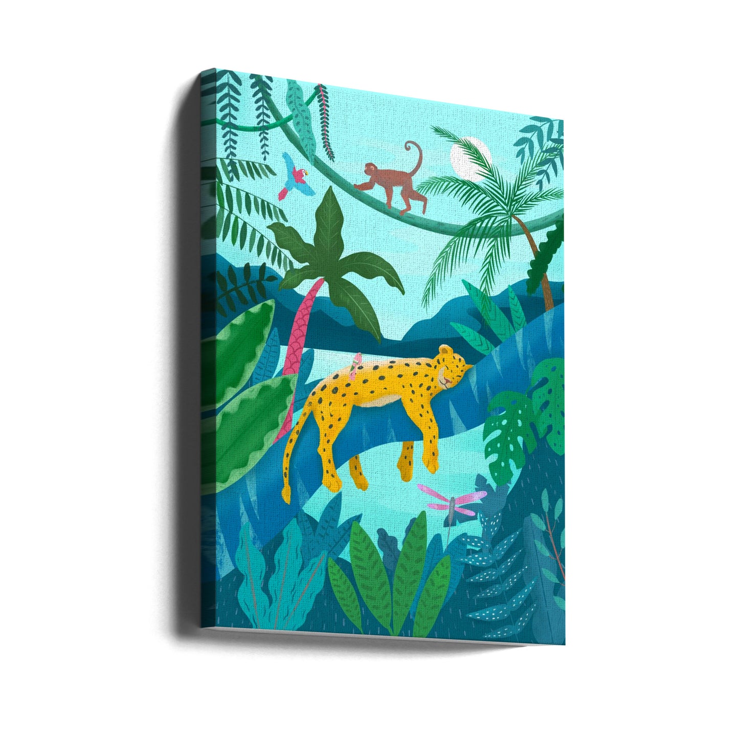 Djungelleopard | Canvas