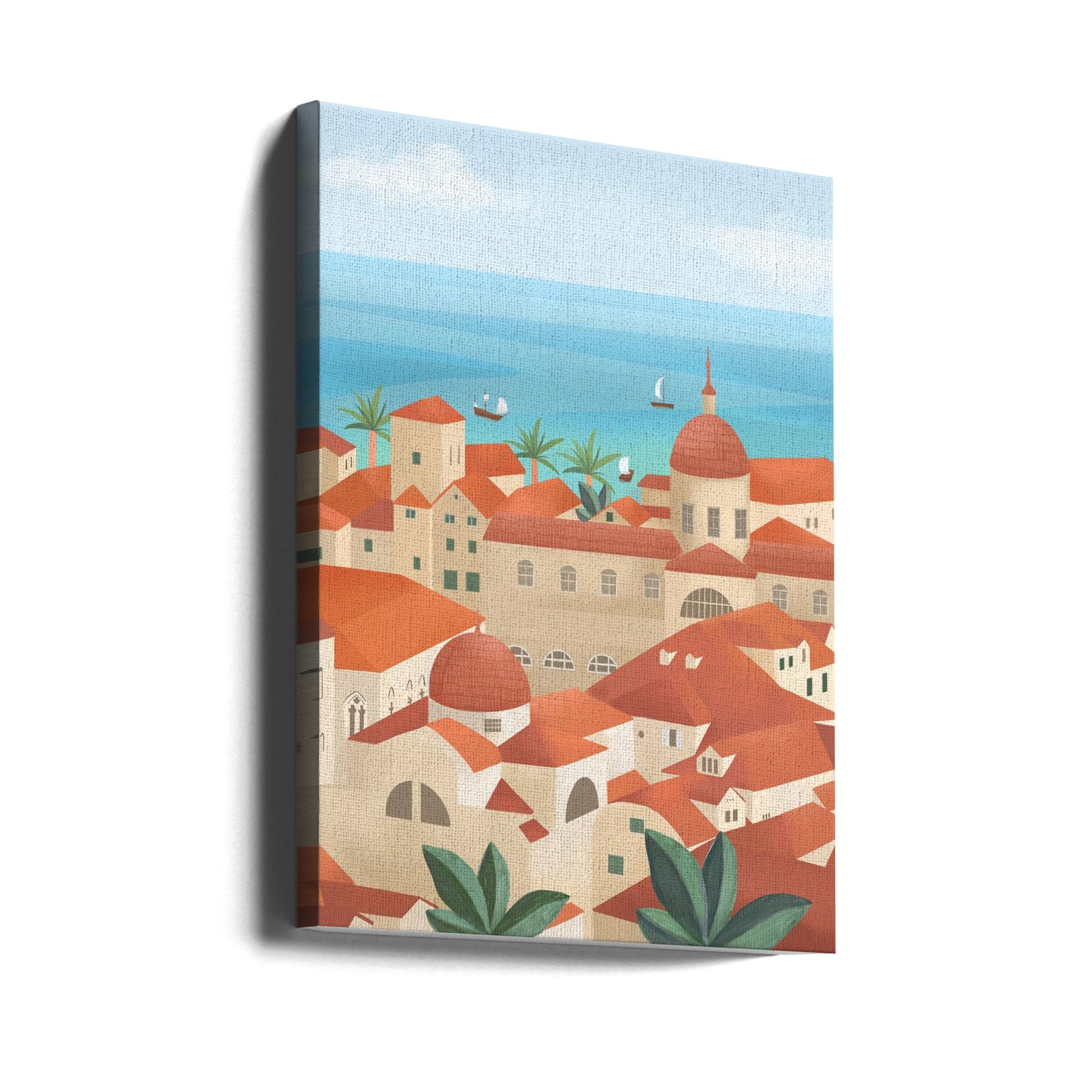 Dubrovniks gamla stad | Canvastavla