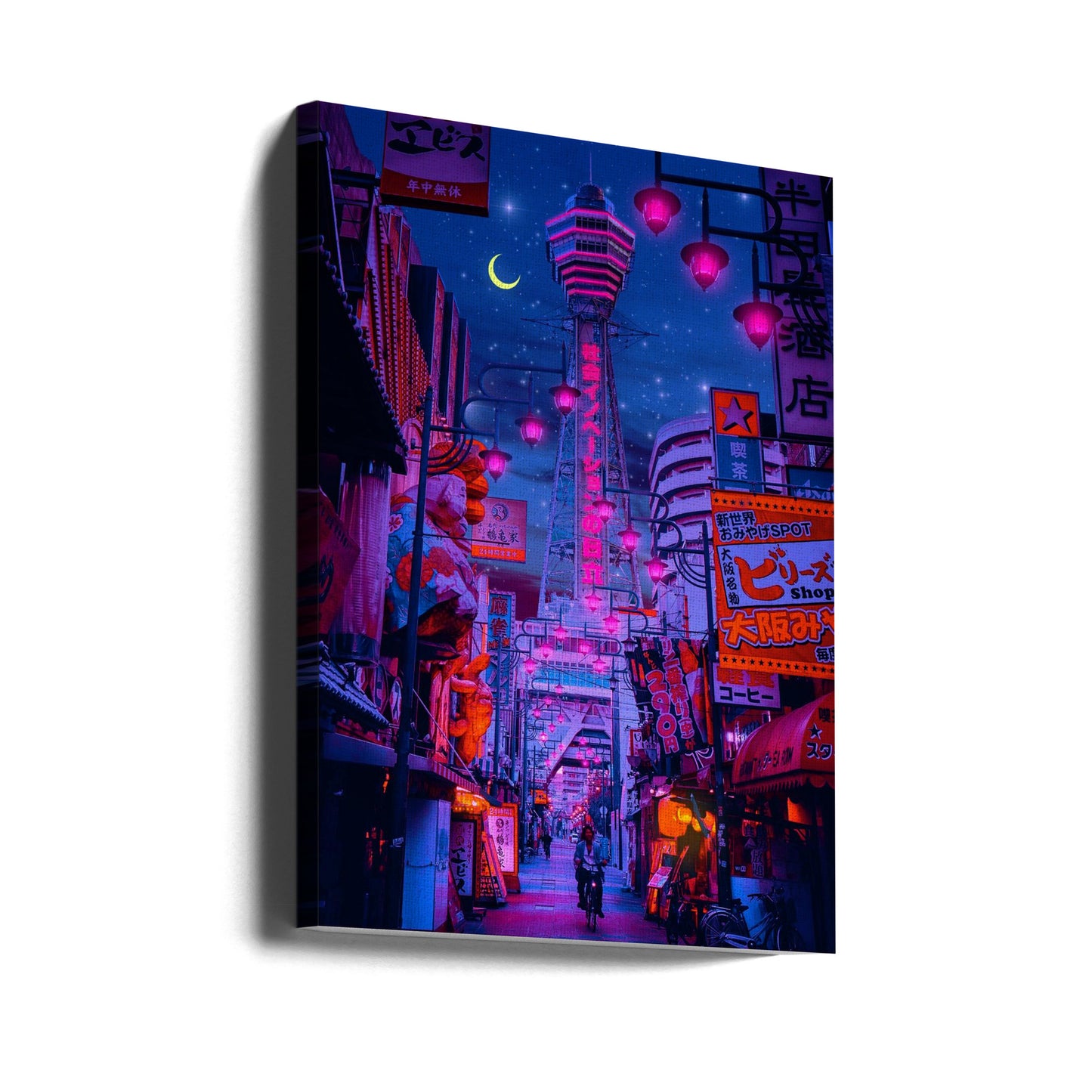 Osaka-ljus | Canvastavla