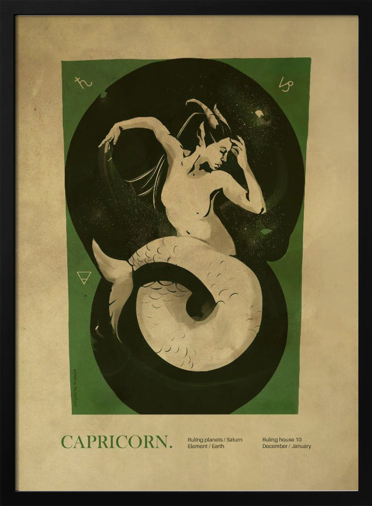 Capricorn print | Poster