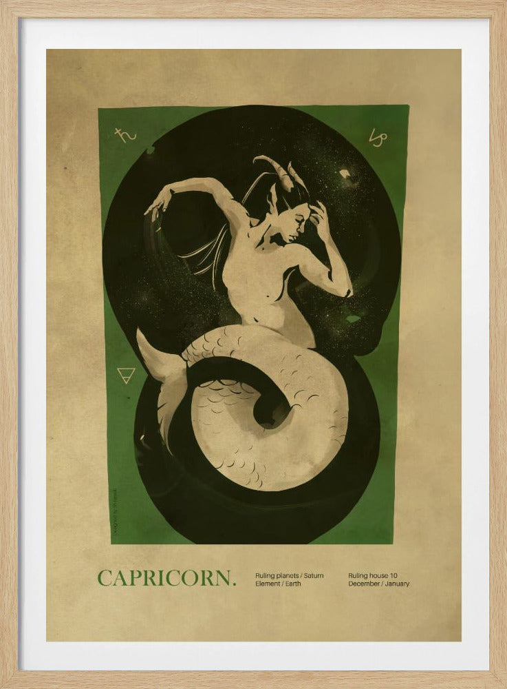 Capricorn print | Poster