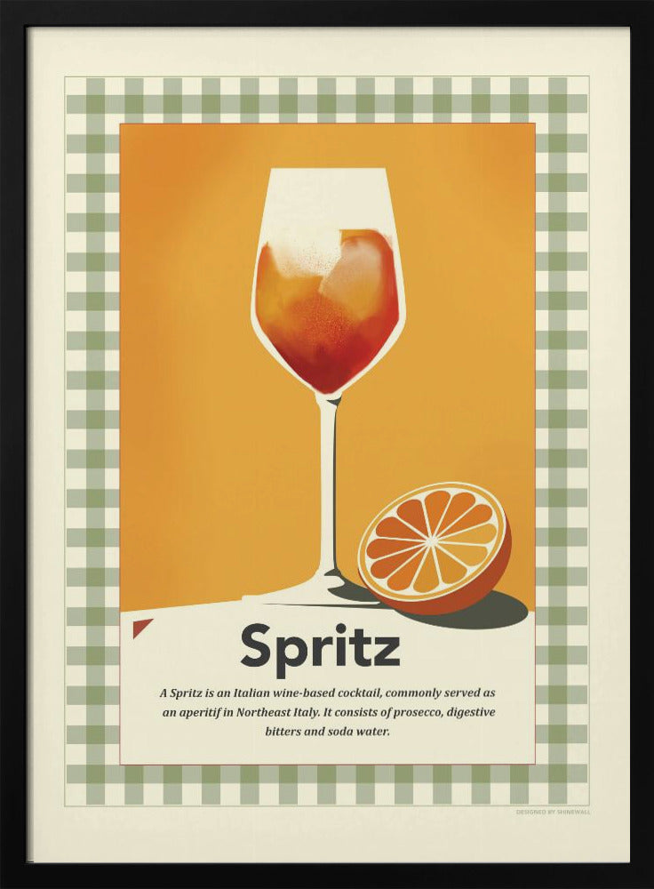 Spritz retrotryck | Poster