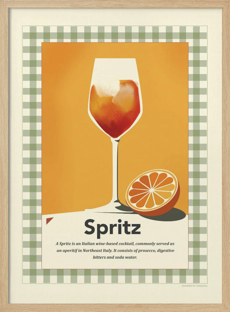 Spritz retrotryck | Poster