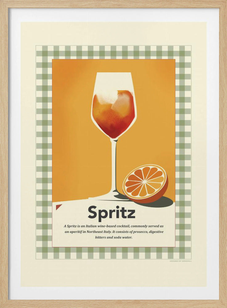 Spritz retrotryck | Poster