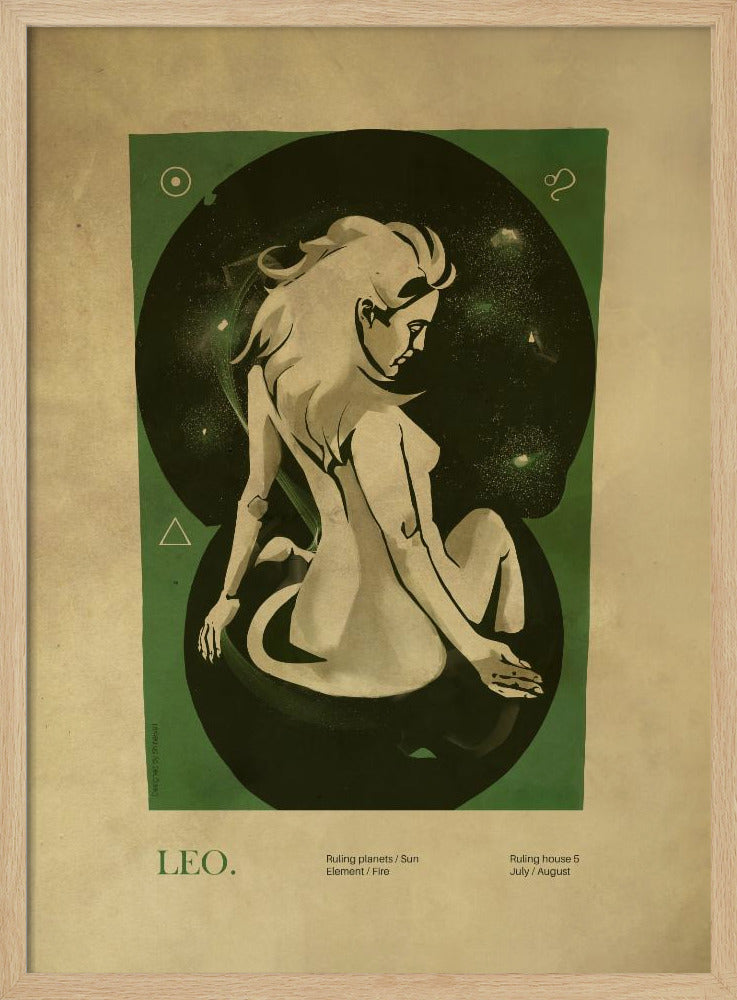 Lejontryck | Poster