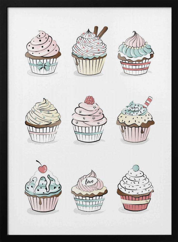 Söt muffinsblandning | Poster