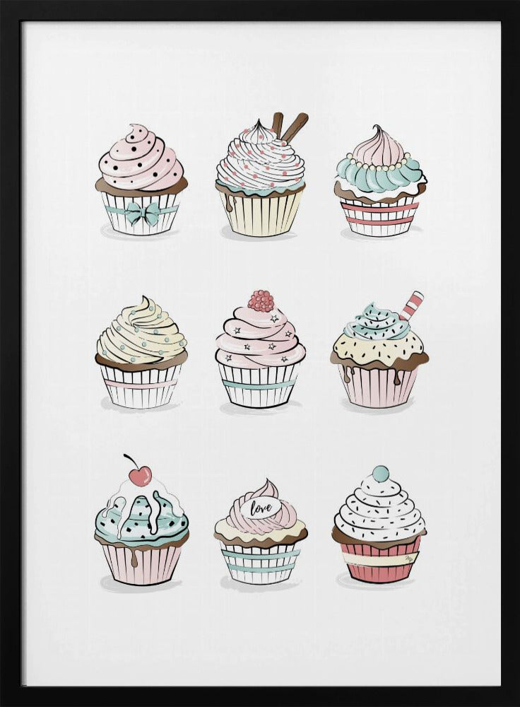 Söt muffinsblandning | Poster