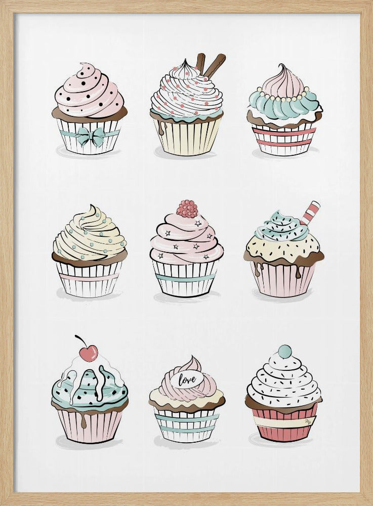 Söt muffinsblandning | Poster