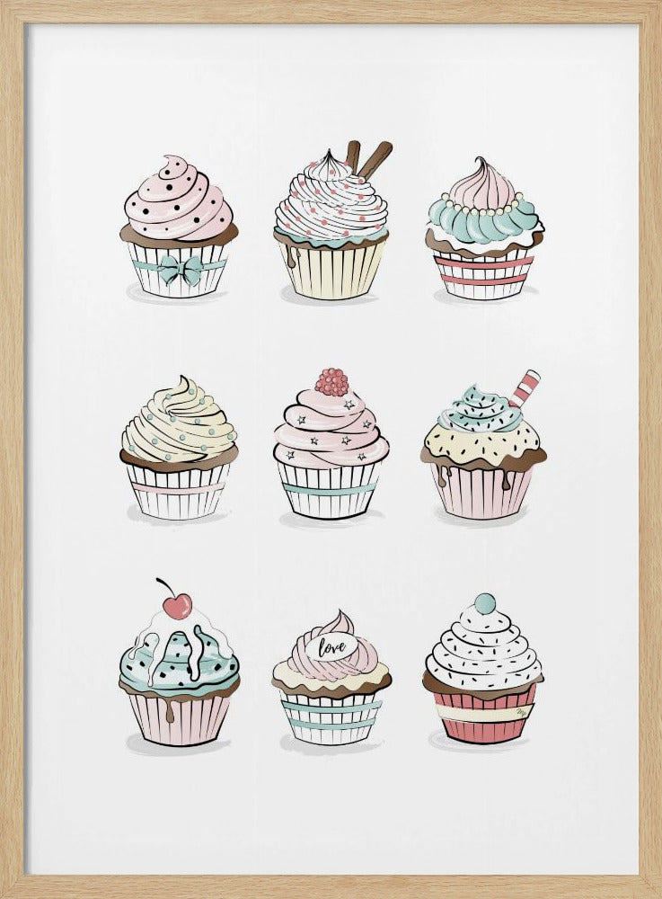 Söt muffinsblandning | Poster
