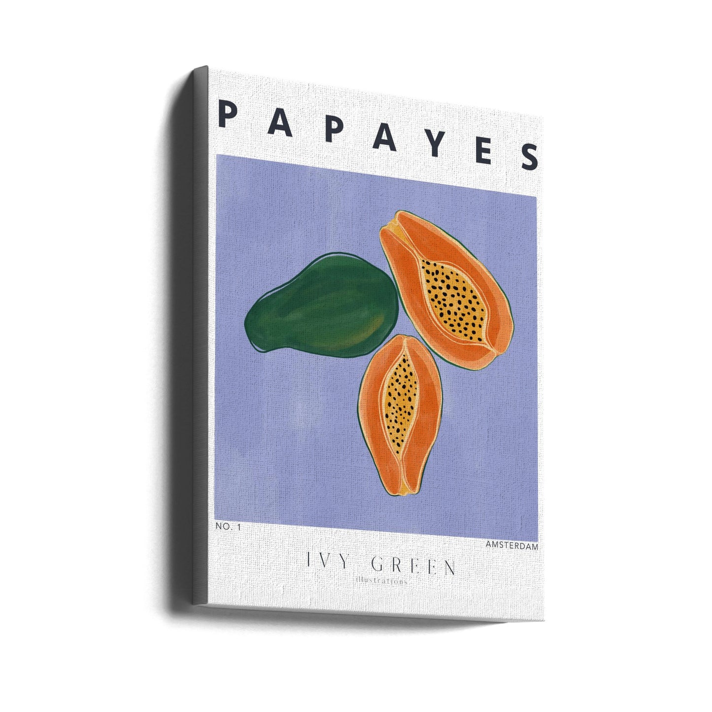 Papayaer | Lærredsbilleder