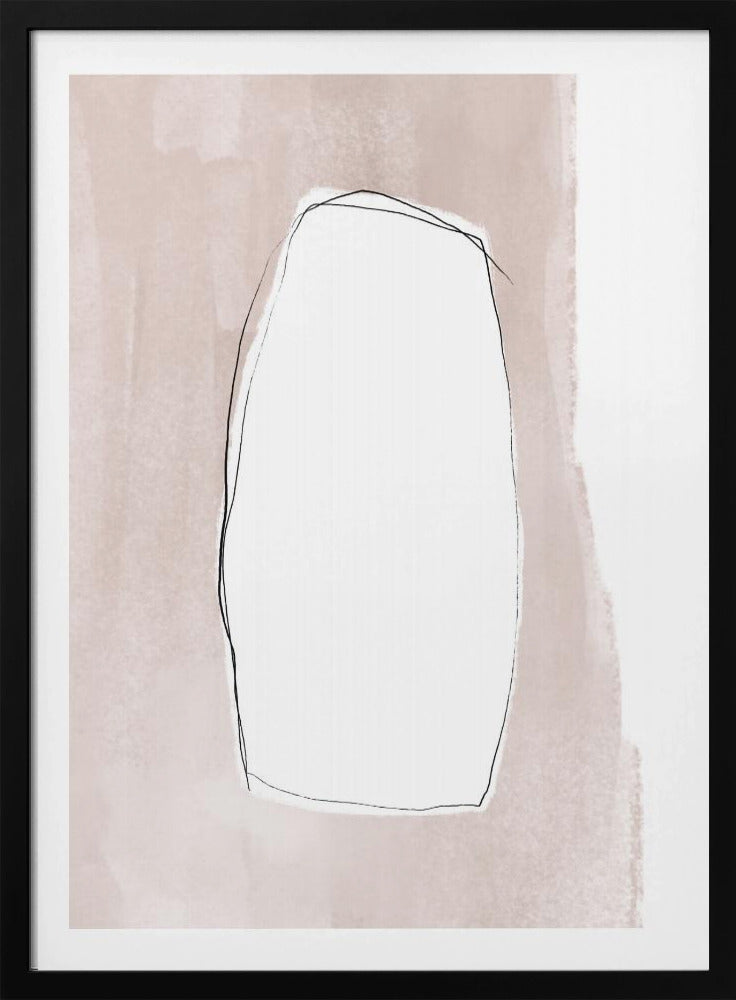 Inramad tomhet | Poster