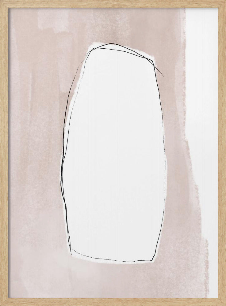 Inramad tomhet | Poster