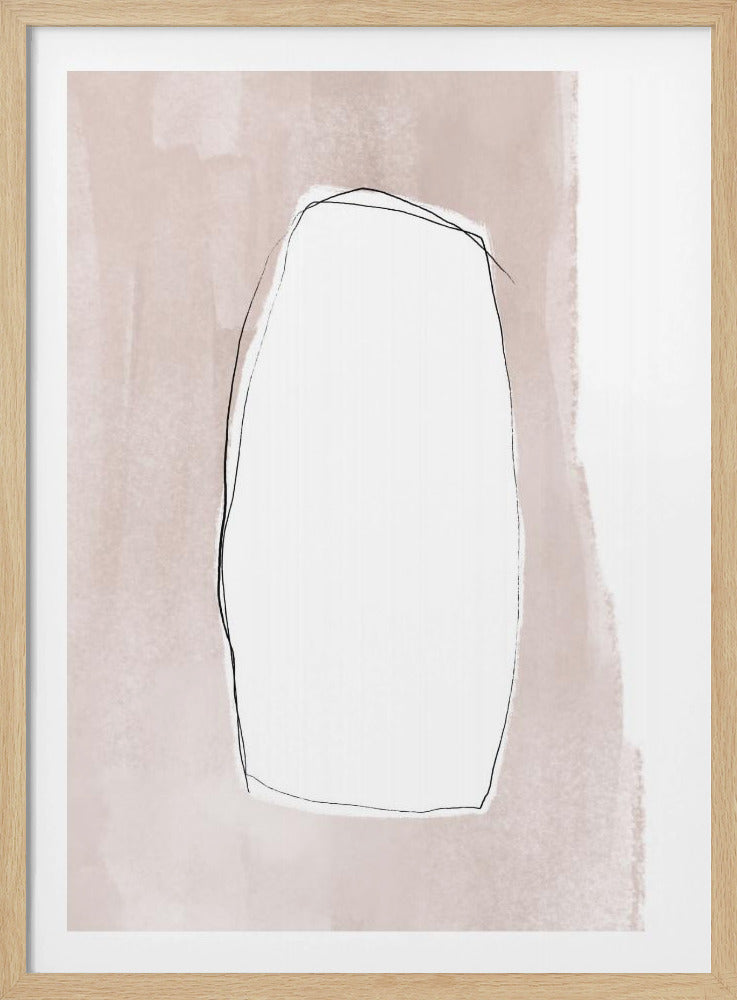 Inramad tomhet | Poster