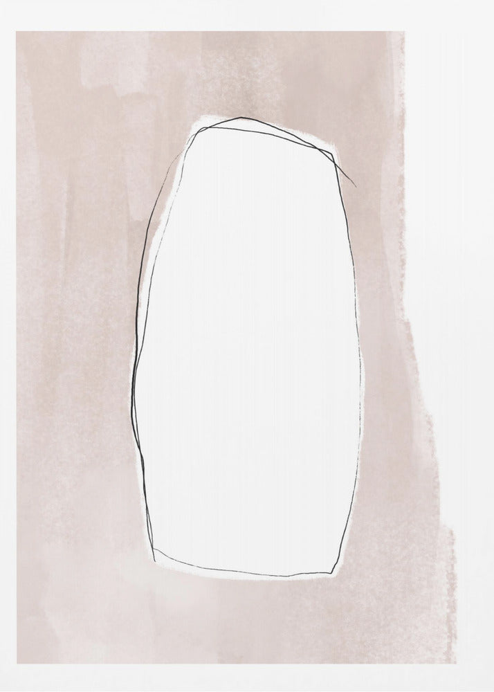 Inramad tomhet | Poster
