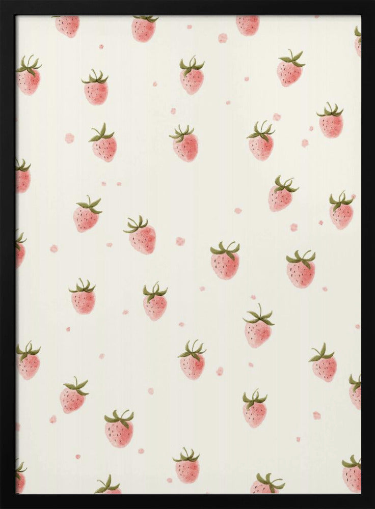 Simple Fresh Strawberry | Poster