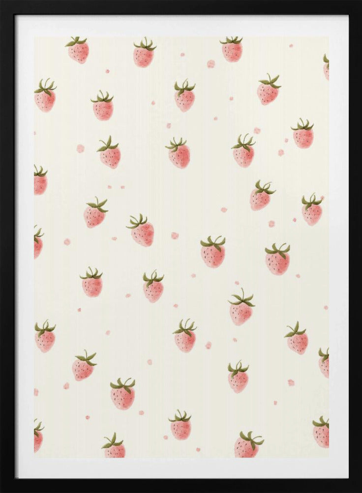 Simple Fresh Strawberry | Poster