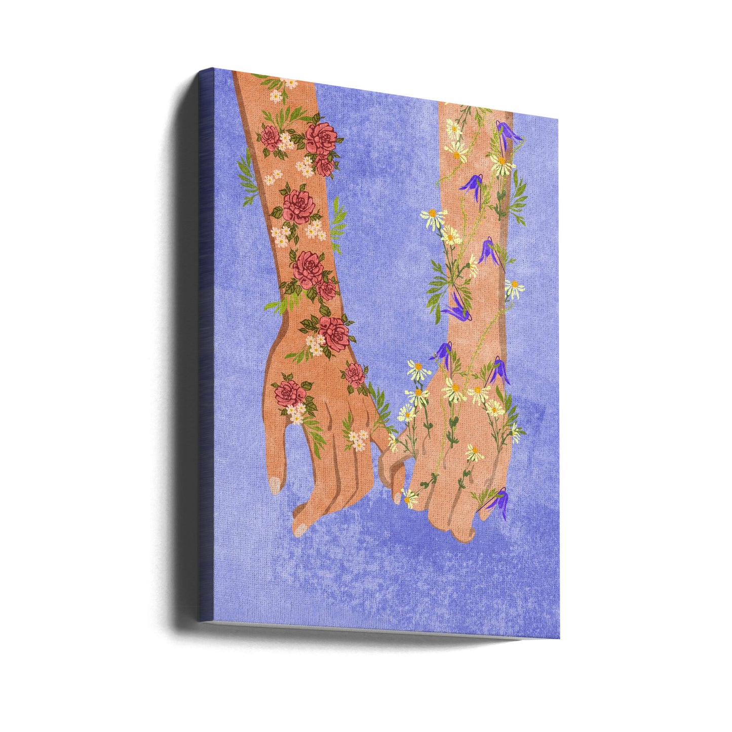 Håller varandra i handen | Canvas