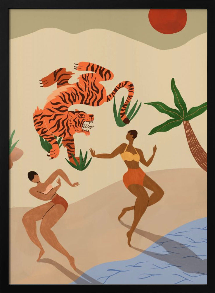 Dansande tiger | Poster