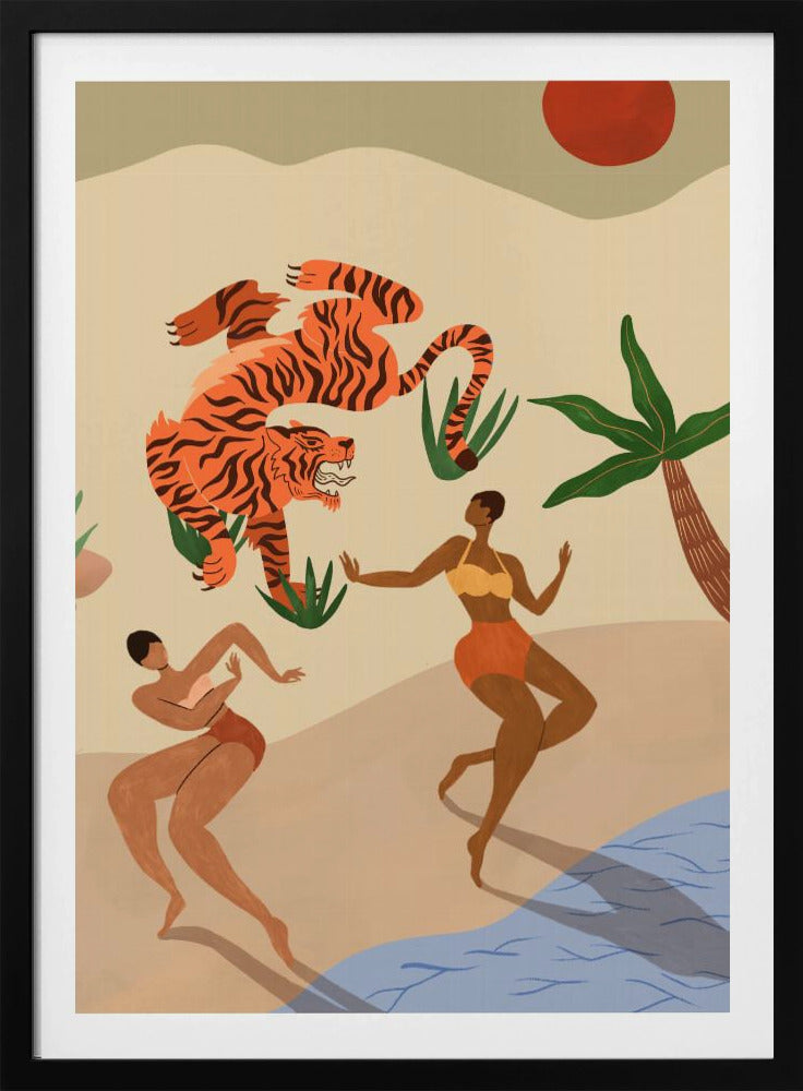 Dansande tiger | Poster