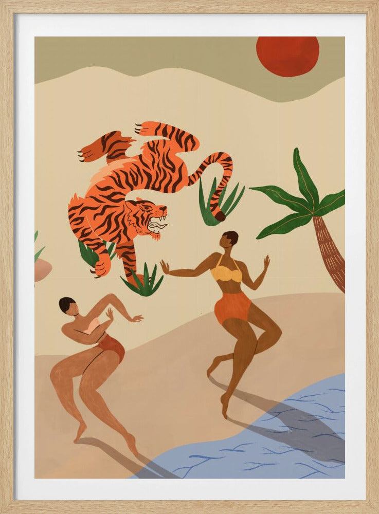 Dansande tiger | Poster