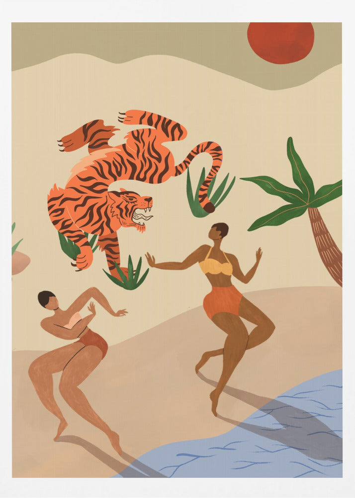 Dansande tiger | Poster