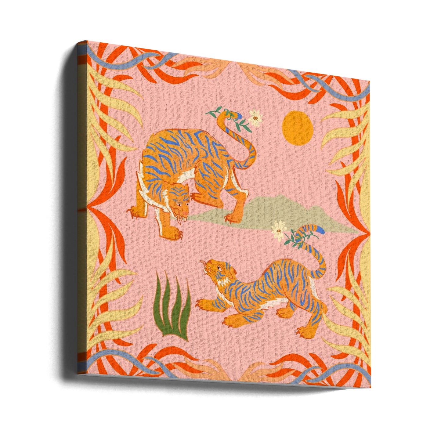 Rawring Playmates | Canvas