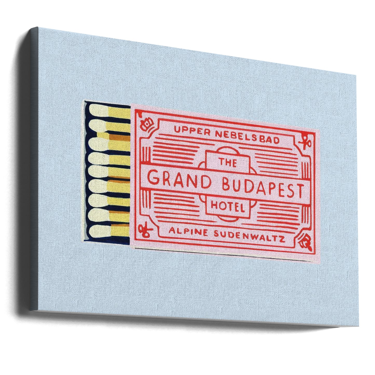 Grand Budapest Hotel-affisch | Canvas