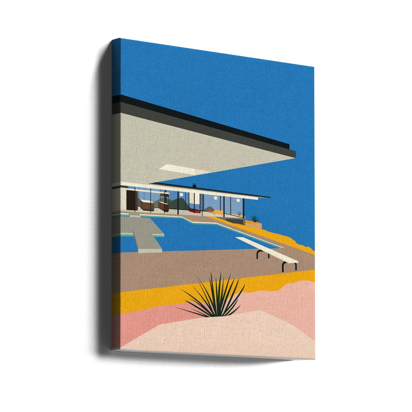 La Stahl House | Canvas