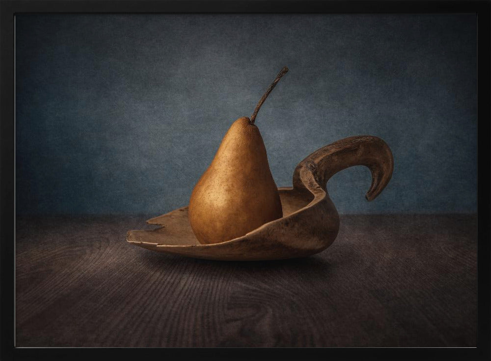 Pear on spoon | Poster