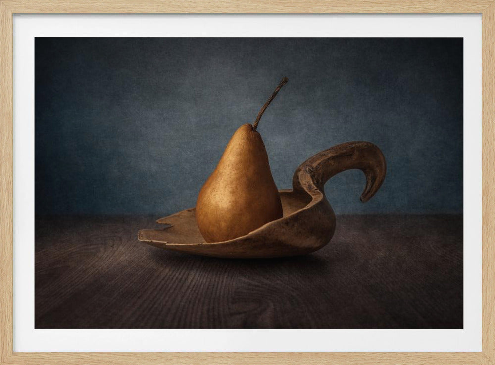 Päron på sked | Poster