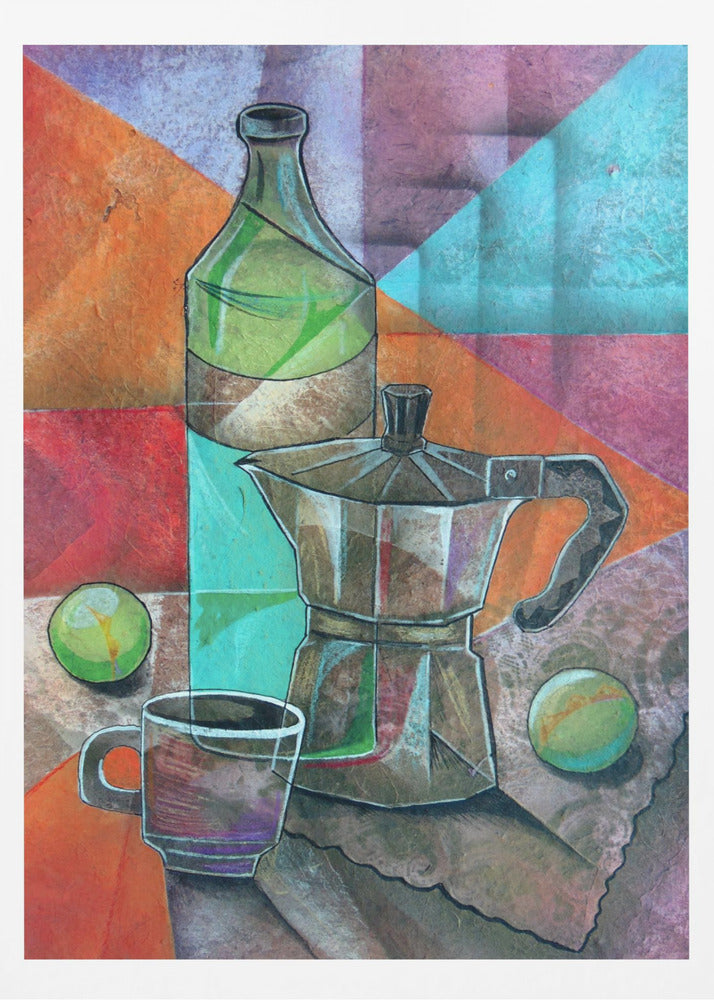 Stilleben med kaffekanna | Poster
