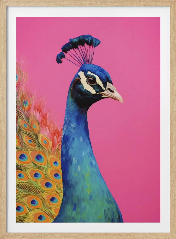 Beautiful Peacock | Poster