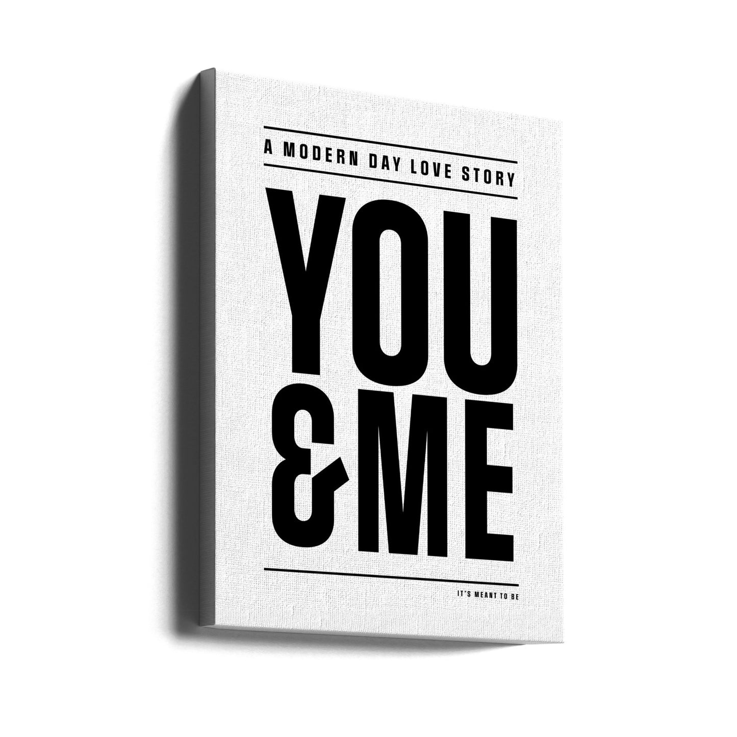 Modern Day Love Story | Canvas