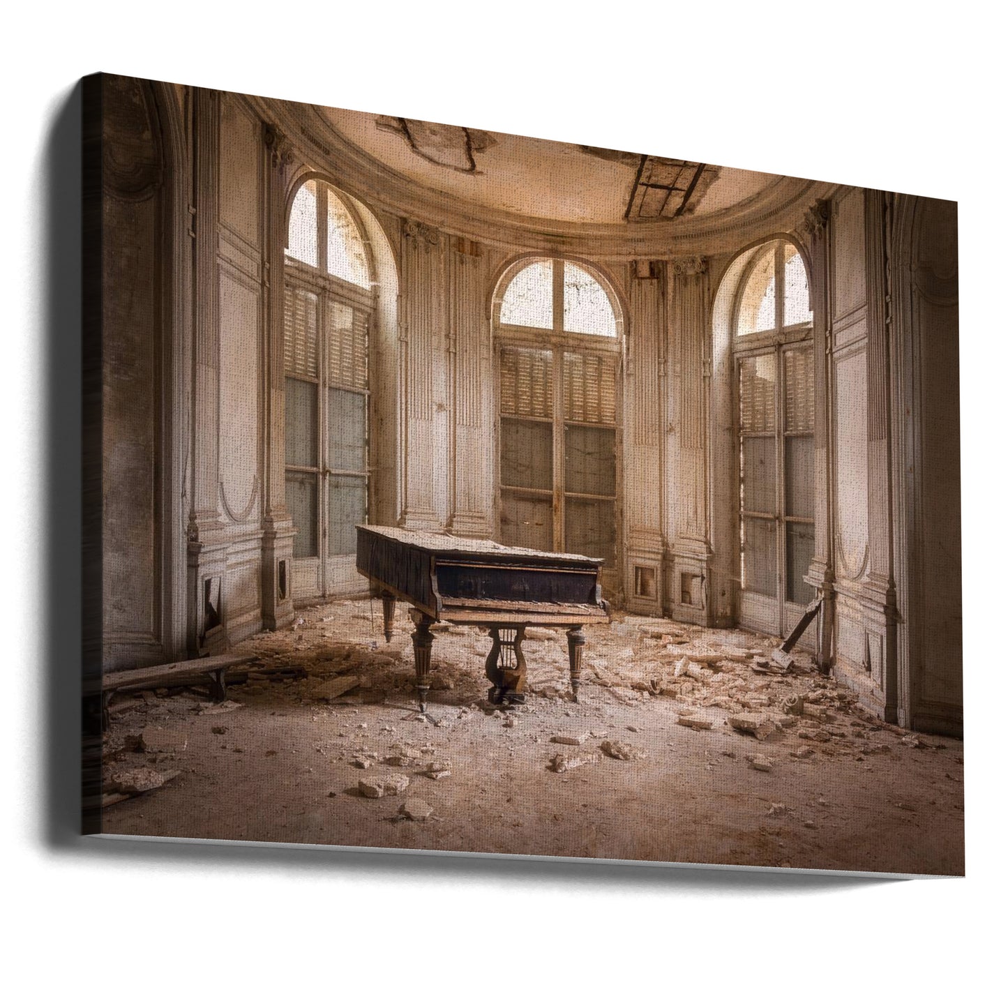 Piano in Decay | Canvas