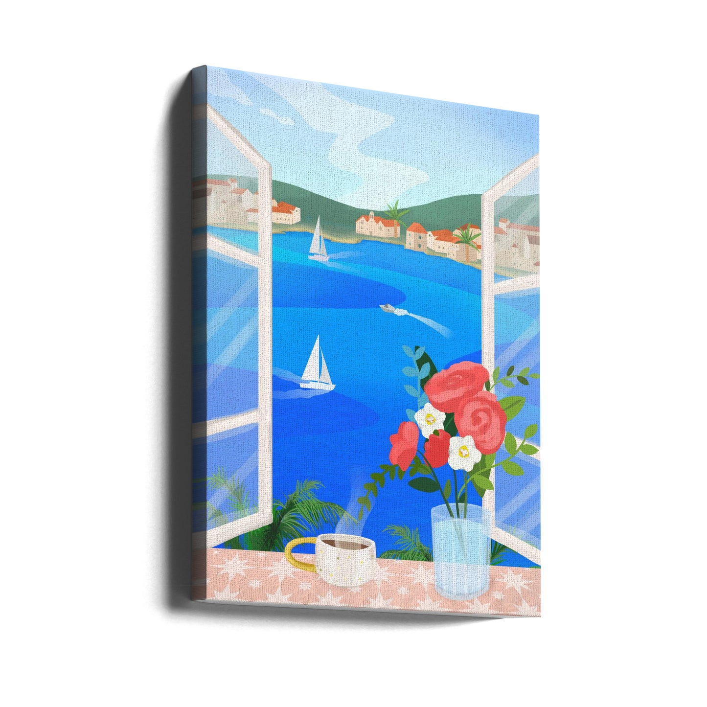 Utsikt över ön | Canvas