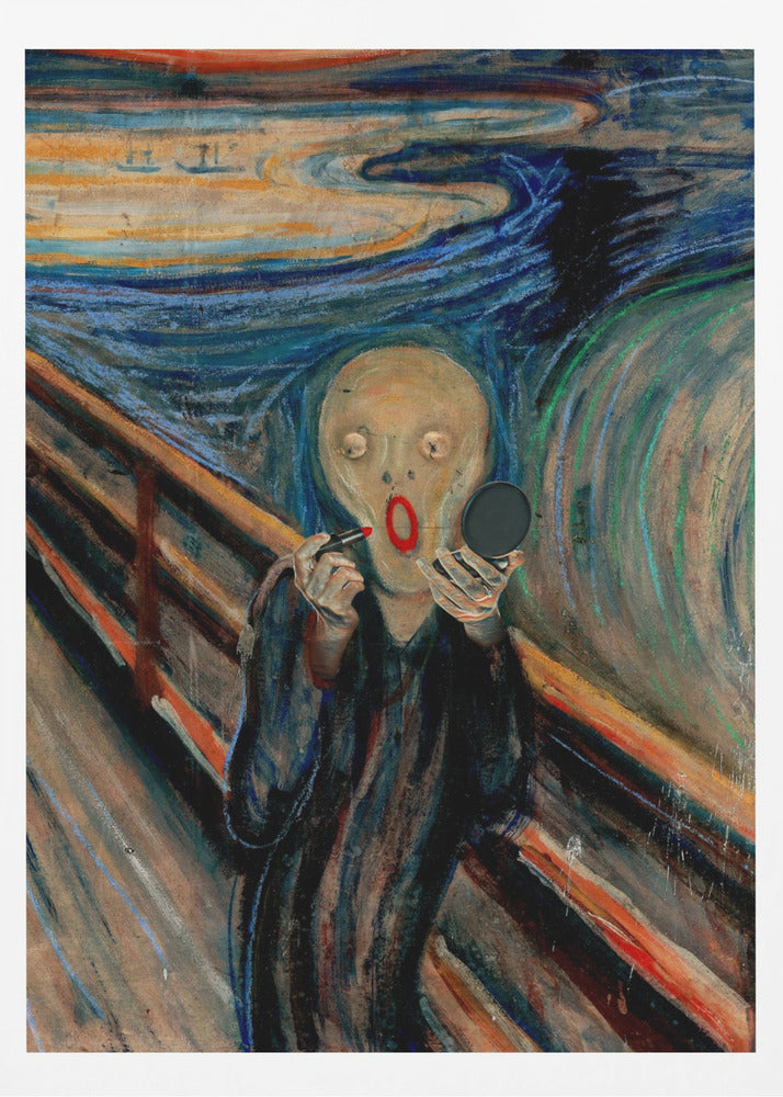 Skrikande smink | Poster