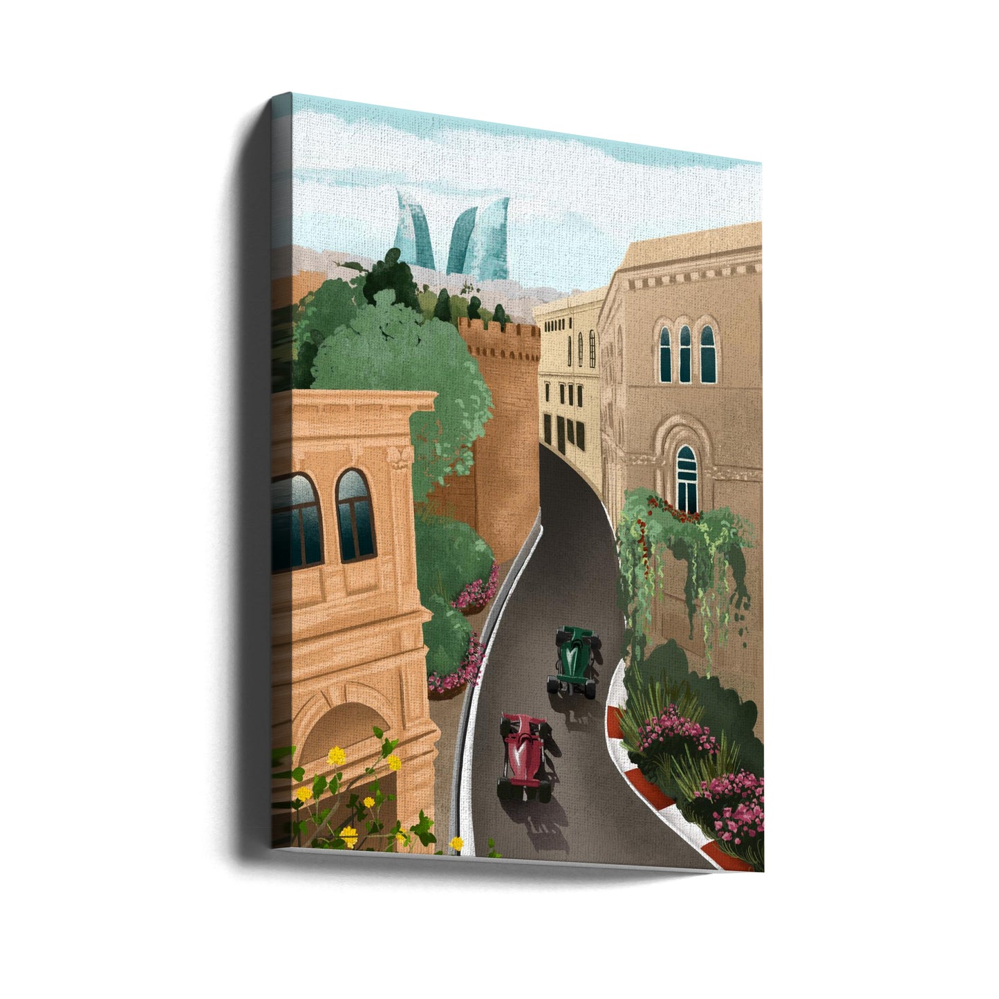 Baku Azerbaigian | Stampe su Tela
