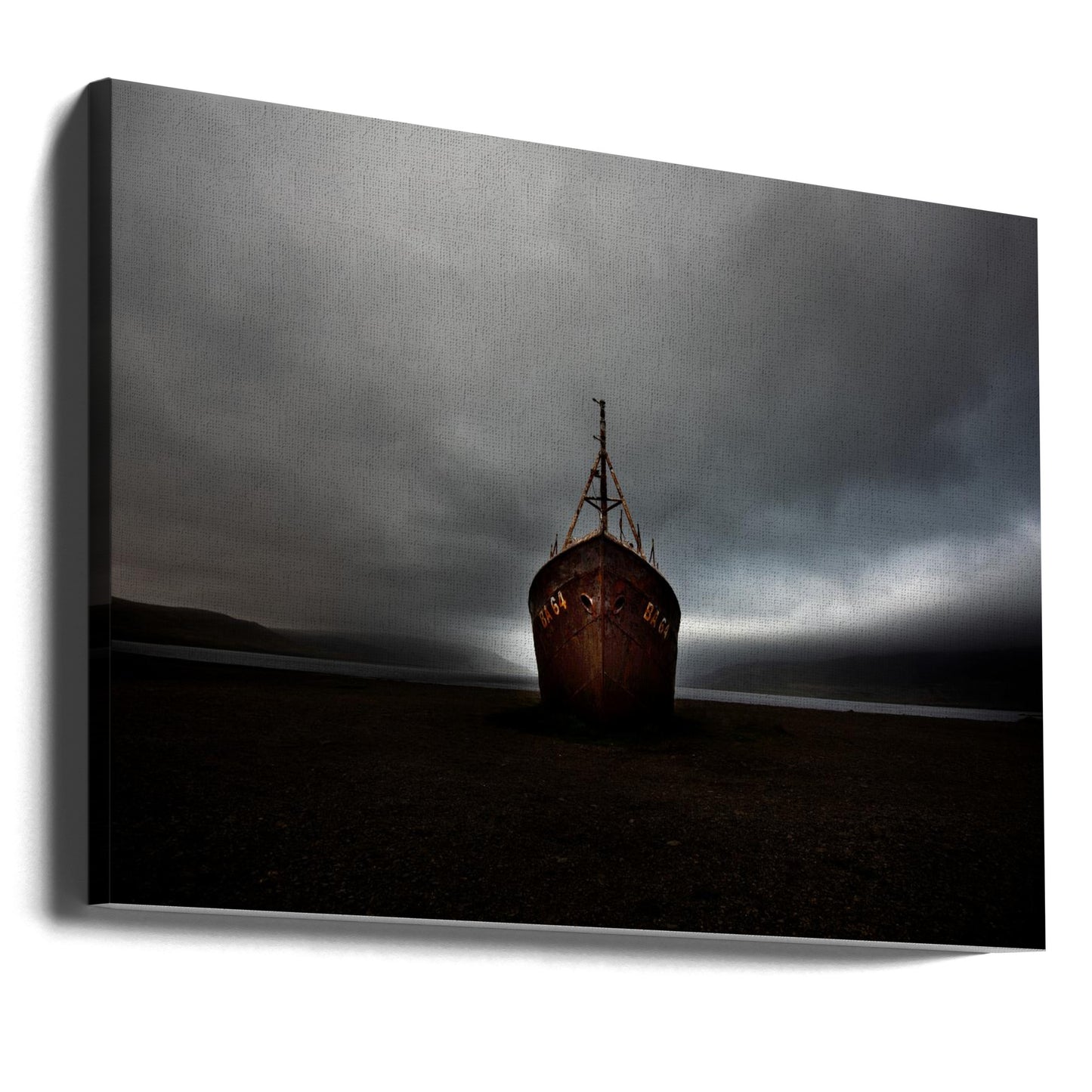 Das Wrack | Leinwand-Bilder